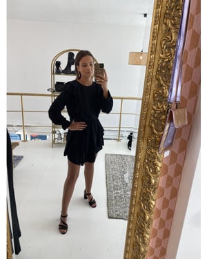Jumelle Paris Jurk 9695 black