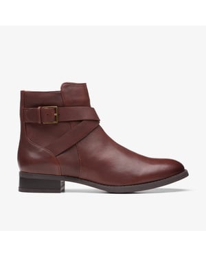 Hamble Buckle British Tan Leather Boots