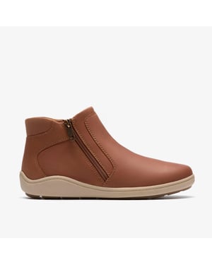 Bryianne Carly Tan Leather Boots
