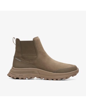 ATL Trek Up Waterproof Khaki Nubuck Boots