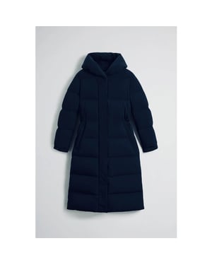 Woolrich Women cloud madison long coat melton