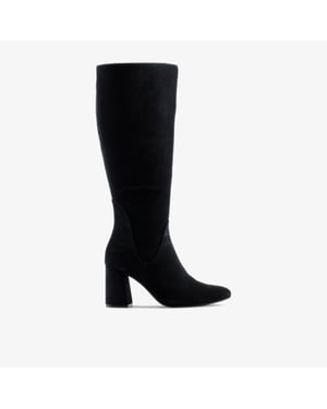 Laina85 Hi Black Sde Boots