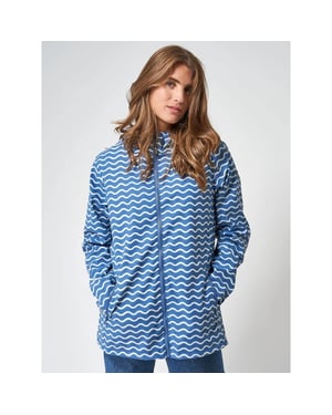 Batela Ocean-blue-horizon dames regenjas brouwershaven -