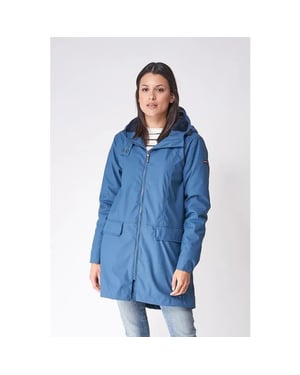 Batela True blue yerseke dames winter regenjas -
