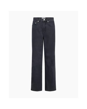 Another Label Moore denim pants black -
