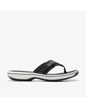 Brinkley Sea Black Synthetic Sandals