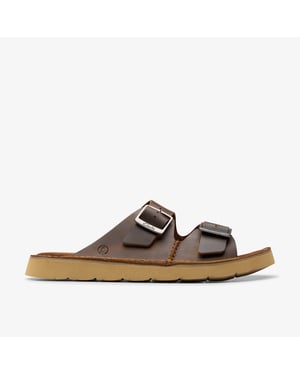 Solsbury Strap Bijenwas Leren Sandalen