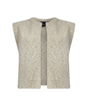 Poools Gilet 513181-/ecru
