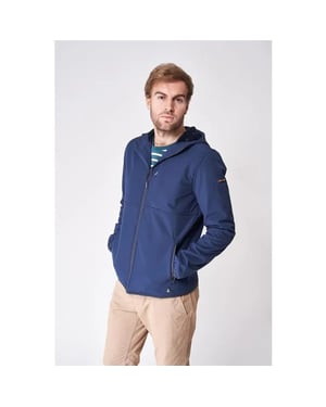 Batela Navy heren softshell jas -