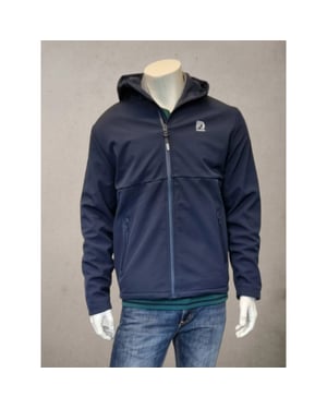 Batela Donker heren softshell jas -