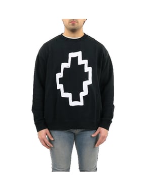 Marcelo Burlon Heren tempera coss crewneck