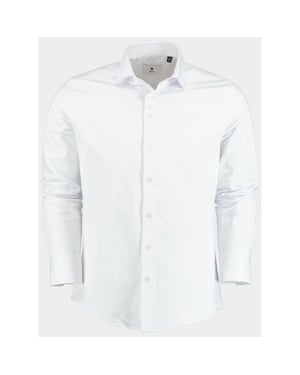 Ferlucci Casual hemd lange mouw napoli/white