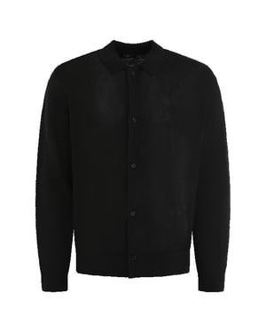 Represent Heren long sleeve mesh knit shirt