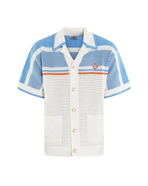 Casablanca Heren crochet shirt