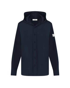 Flaneur Homme Heren atelier hooded shirt