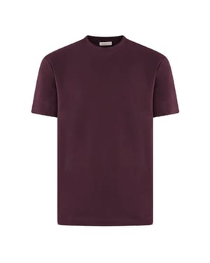 Valenza Heren interlock supima t-shirt rood