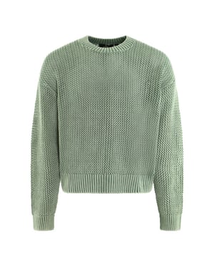 Represent Heren open gauge knit sweater