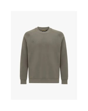 Genti Logo sweater brown