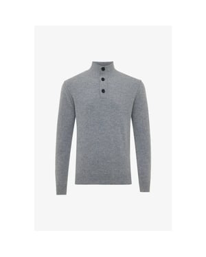Genti Turtleneck 3 buttons wol