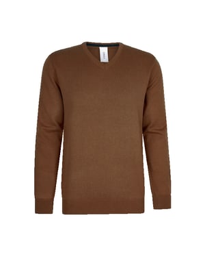 Hønk Katoenen pullover met v-hals