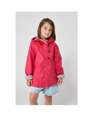 Batela Pink meisjes regenjas brussel-