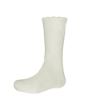 iN ControL 875-2 Knee Socks Off White