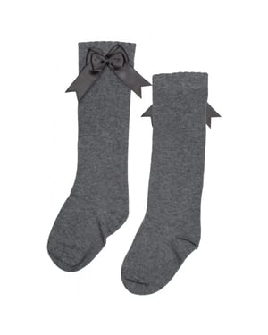 iN ControL 876-2 knee socks GREY MELANGE