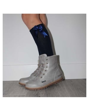 iN ControL 876-2 knee socks NAVY