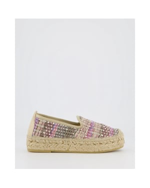 Gibaldi Dames carmen loafer /raffia