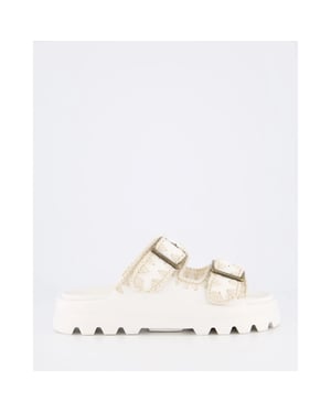 Mou Dames eva one-piece slide two-buckle