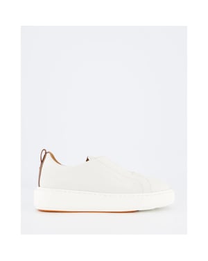 Santoni Dames victory sneaker beige