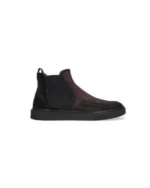 Giorgio   Giorgio Chelsea Boots 31825 donker bruin suéde 