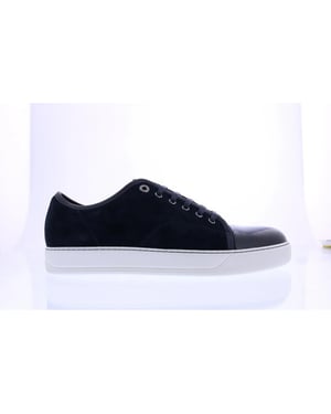 Lanvin Heren basket basse veau velours