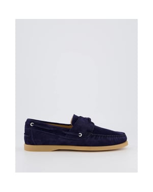 Gibaldi Heren suede boatshoe