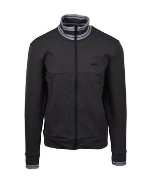 BOSS Green F Zone Track Top Dark Grey