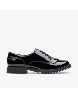 Griffin Mabel2 Black Patent Shoes