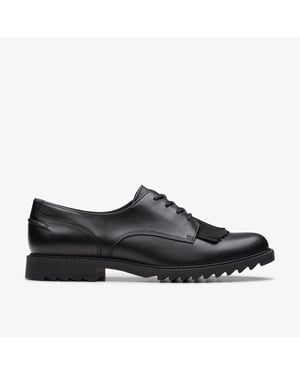 Griffin Mabel2 Black Leather Shoes