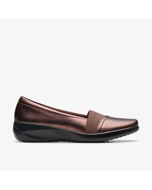 Kaetlyn Rhea Bronzen Metallic Schoenen