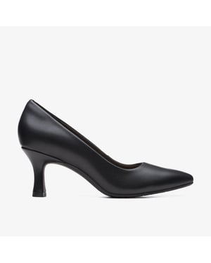 Kataleyna Gem Black Leather Shoes