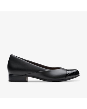 Juliet Rise Black Leather Shoes
