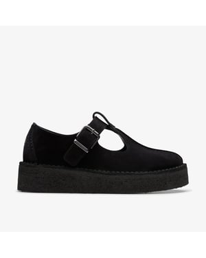 TrekWedge Tbar Black Sde Shoes