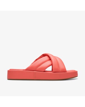 Alda Glide Koral Läder Sandaler