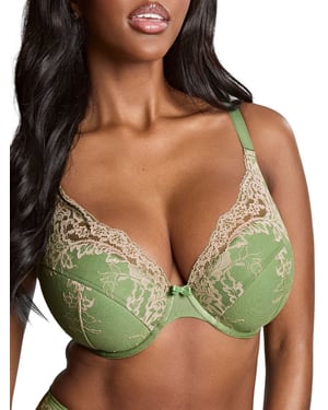 Ana High Apex Plunge Bra