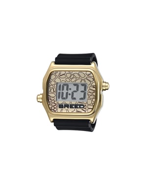 Breed Austin LCD siliconen ringhorloge