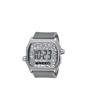 Breed Austin LCD siliconen ringhorloge