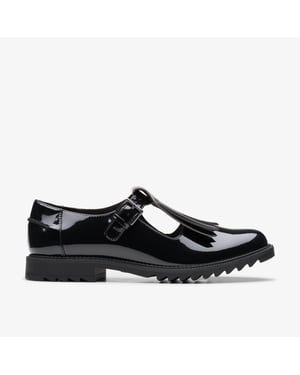 Griffin Mia2 Black Patent Shoes