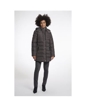 Rino & Pelle Padded coat with detachable hood dessin