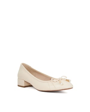 Dune Ladies Amazing - Low Block Heel Ballet Flats