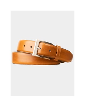 Bos Bright Blue Riem 100% leer 7339p/144 cognac