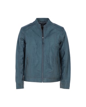 'Alberto' Mens Leather Biker Jacket
